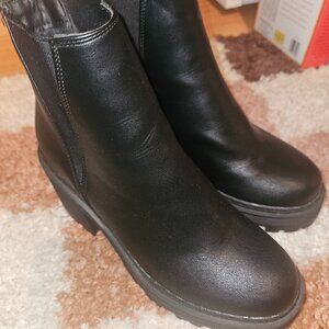 Black Platform Boots